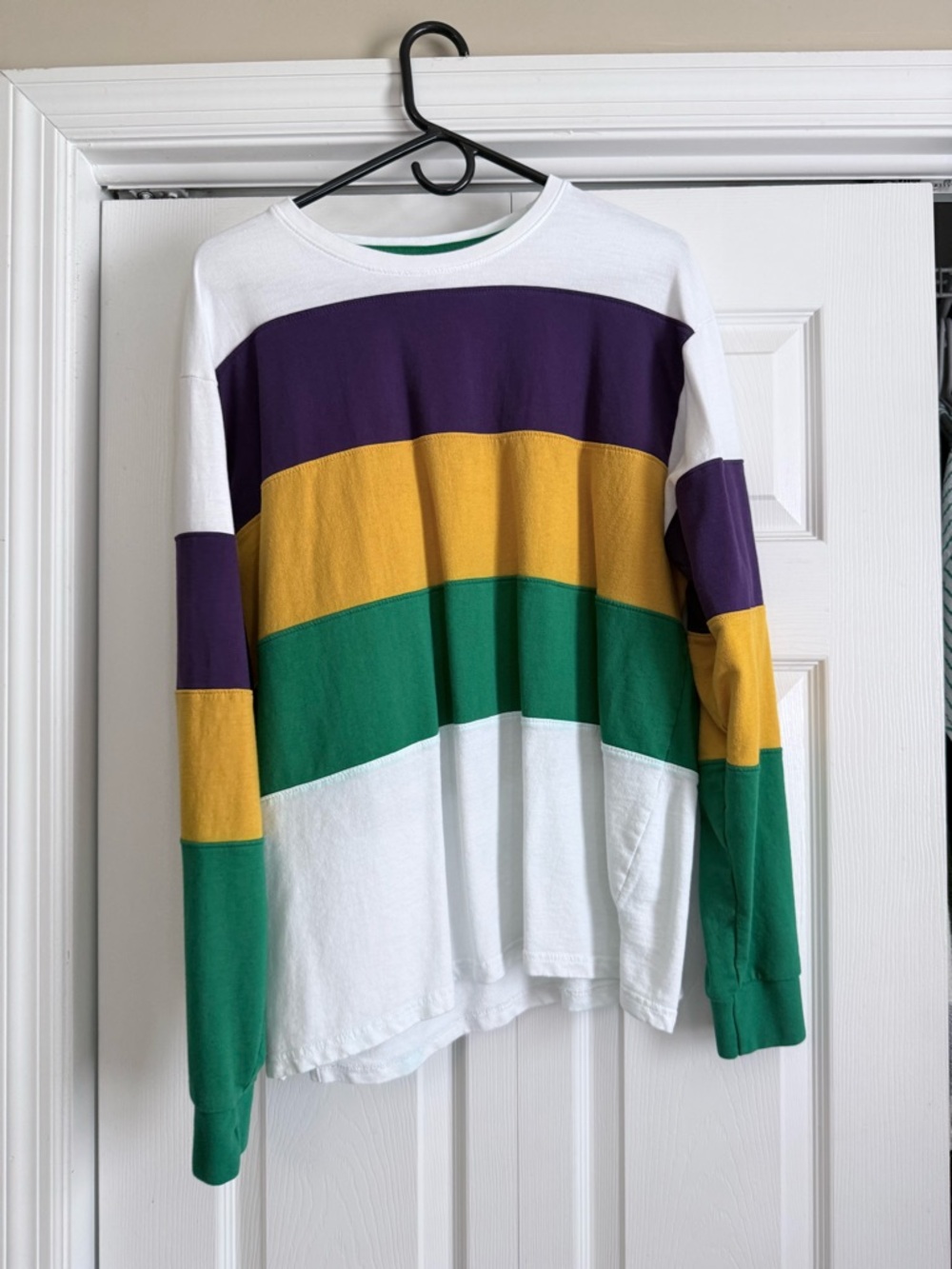 Mardi Gras sweatshirt pullover